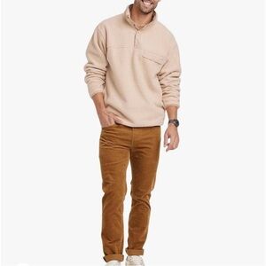 Goodfellow & Co. Men’s Tan Sherpa Pullover